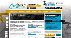 Desktop Screenshot of coolfm.biz